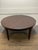 Round Mahogany 1930s Italian Center Hall Table For Sale - Image 4 of 11