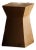 In the Style of Christian Liaigre Wood Nagato Side Table (Set of 2) For Sale