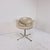 Mid-Century Modern Ivory Leather Little Tulip Chairs by Pierre Paulin for Artifort For Sale - Image 12 of 12