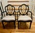 Hepplewhite Chairs Dining Hepplewhite Mid Century Black Painted Stunning For Sale - Image 3 of 9