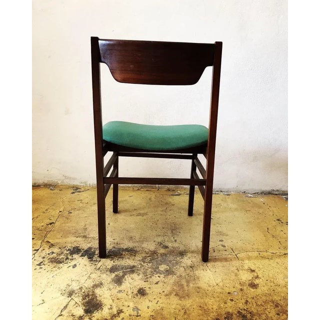 Wood Italian Dining Chairs attributed to Stildomus, 1970s, Set of 6 For Sale - Image 7 of 10