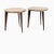 Vintage Cocktail Tables with Copper Top, Set of 2 For Sale - Image 16 of 16