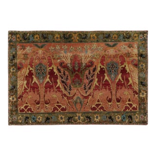 Rug & Kilim’s Persian Style Rug With Polychromatic Intricate Floral Patterns For Sale