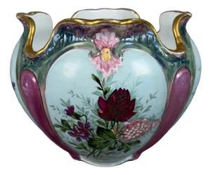 Antique Verbano Laveno Ceramic Vase, 1940s