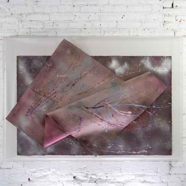 Late 20th Century Postmodern Contemporary Abstract Mixed Media Large Scale 3d Collage by Martha Holden For Sale - Image 12 of 12