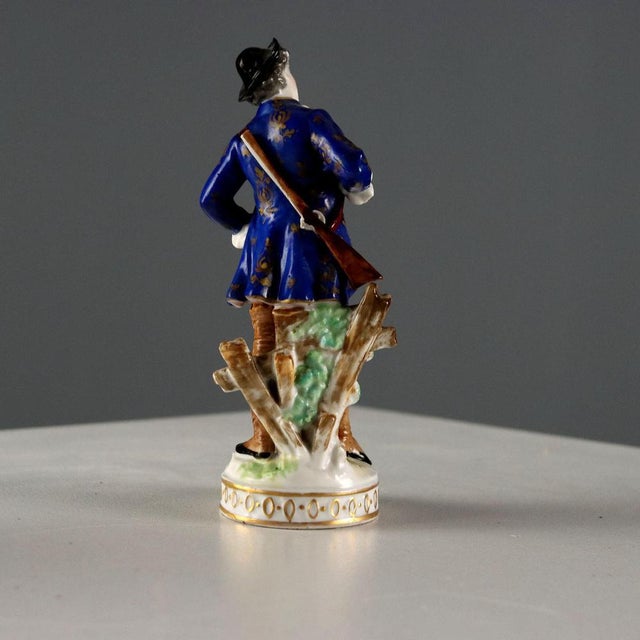Antique Figurines from Ludwigsburg Porcelain, 1860 For Sale - Image 12 of 16