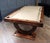 Art Deco Burr Walnut Convertible Pool Dining Table by Sir William Bentley, 1990 For Sale - Image 10 of 18