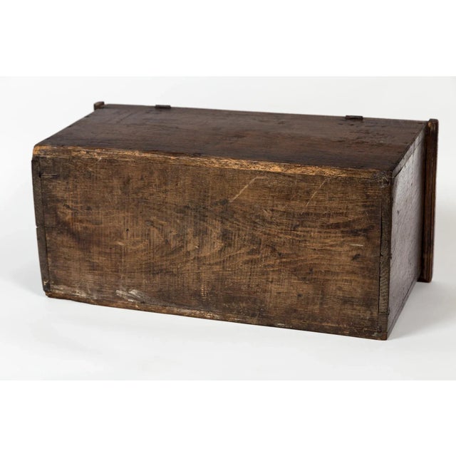 European Walnut Storage Chest, Early 19th Century For Sale - Image 11 of 11