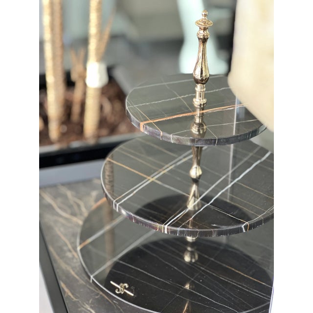 Contemporary 3-Storey Marble Splashback by Euromarmi Store For Sale - Image 3 of 8