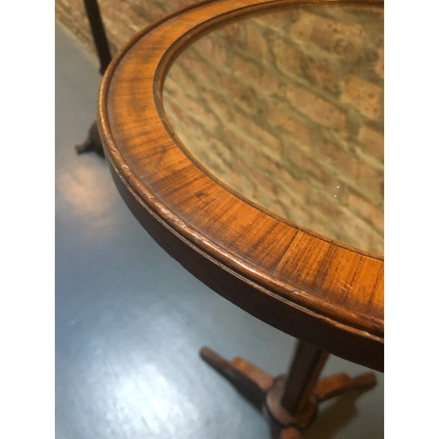 Mirrored Top Adjustable Side Table on Tripod Base, Austria, Circa 1920 For Sale - Image 9 of 12