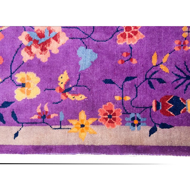 Early 20th Century Chinese Art Deco Rug For Sale - Image 9 of 16