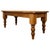 Brown 20th Century Pine Farmhouse Coffee Table For Sale - Image 8 of 9