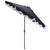 Navy Blue Torsa 9 Ft Crank Umbrella, Navy/Brown Pole For Sale - Image 8 of 9