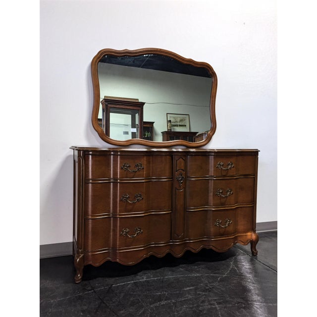 "Versailles" Vintage French Provincial Double Dresser by Basset Chairish