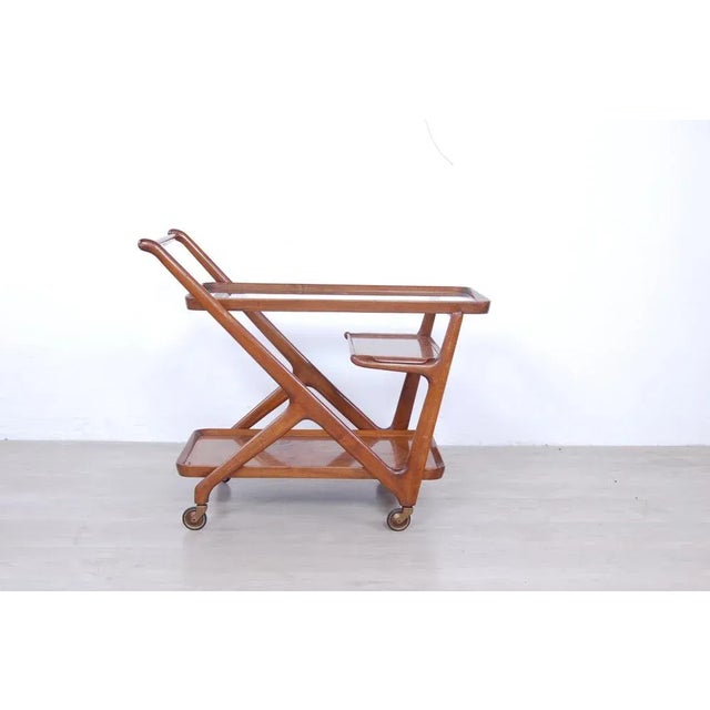 1950s Bar Cart by Cesare Lacca for Cassina, 1950s For Sale - Image 5 of 15