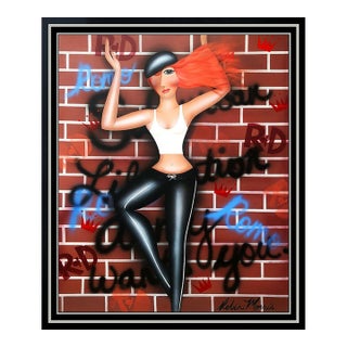Late 20th Century Graffiti Wall, Robin Morris For Sale