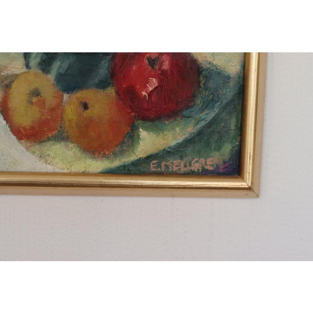 Eva Mellgren, Fruit, 1950s, Oil on Canvas, Framed For Sale - Image 10 of 16