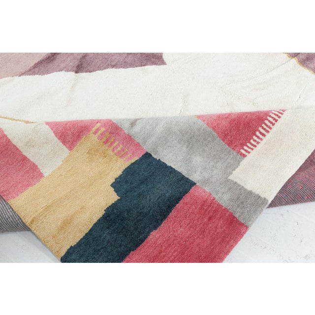 Textile Modern Deco Rug by Doris Leslie Blau For Sale - Image 7 of 9