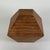 Vintage Original Geometric Wood Sculpture in Faceted Polyhedron Diamond/Pyramid Shape For Sale In New York - Image 6 of 9