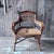 Brown Vintage Wicker Bedroom Armchair For Sale - Image 8 of 12