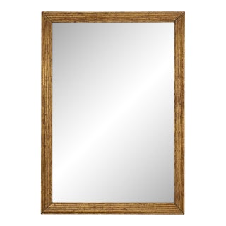 1980s Gold Leafed Mirror For Sale