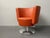 Circo Swivel Armchair in Red Leather by Peter Maly for Cor, 1990s For Sale - Image 9 of 9