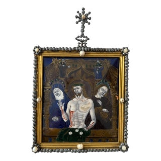 After the Penicaud Family, Man of Sorrows, 16th Century, Engraving For Sale