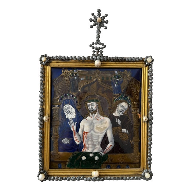 After the Penicaud Family, Man of Sorrows, 16th Century, Engraving For Sale