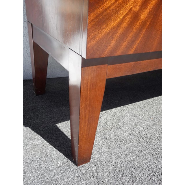 Vintage Williams Sonoma Style Starburst Console Table Credenza ~ Mid Century Mod For Sale - Image 9 of 12