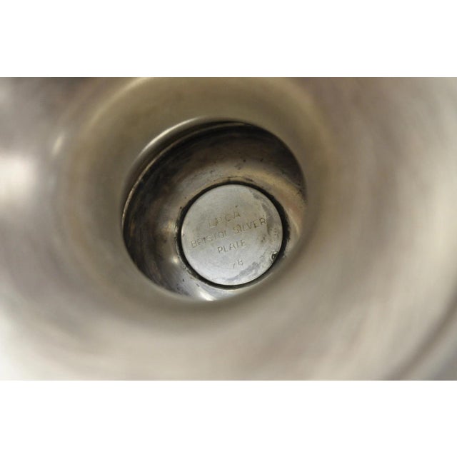 Vintage Bristol Silver Plated Trophy Cup Urn Champagne Chiller Bar Ice Bucket For Sale - Image 16 of 17