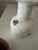Charming handmade organic porcelain one of a kind bud vase with sculpted insects . Truly a forever treasure .