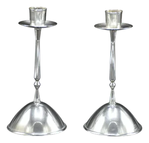 Candleholders by Inga-Britt Ibe Dahlquist, Sweden, 1957, Set of 2