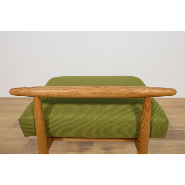 Oak Model J 65 Stool by Ejvind A. Johansson for FDB Møbler, Denmark, 1950s For Sale - Image 10 of 16