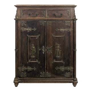 Neo-Gothic Cabinet in Bronze attributed to Mr. Ringell For Sale