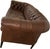 2000 - 2009 Vintage Baker Furniture Chesterfield Leather Sofa For Sale - Image 5 of 8