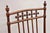 Late 19th Century Victorian Aesthetic Movement Chestnut Stick & Ball Spindle Rocker Rocking Chair For Sale - Image 4 of 12