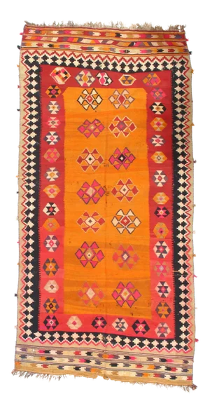 Pasargad NY Antique Persian Shiraz Kilim Rug - 4'7" x 9'5"