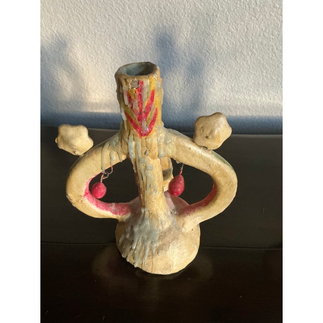 A Wonderful Pair for Collectors of Mexican Ceramics, Devotional Arts, and Handmade Folk Traditions For Sale In Dallas - Image 6 of 10