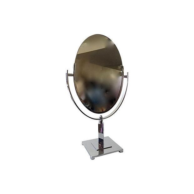 Vintage Department Store Chrome Counter Mirror Chairish