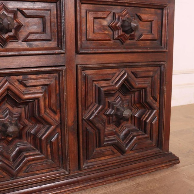 1970s Spanish Brutalist Sideboard, 1970s For Sale - Image 5 of 11