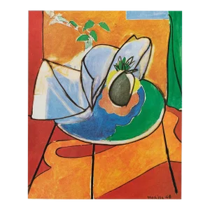 1987 After Henri Matisse "The Pineapple", Second Edition Full-Color Print