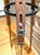 Traditional Vintage Brass & Leather Telescope With Adjustable Wooden Tripod Base For Sale - Image 3 of 6