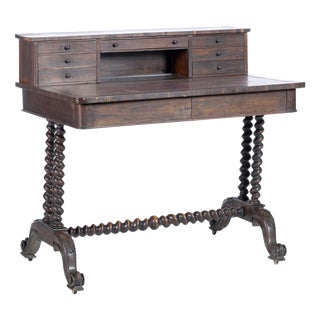 Desk in Fine Wood, 19th Century For Sale