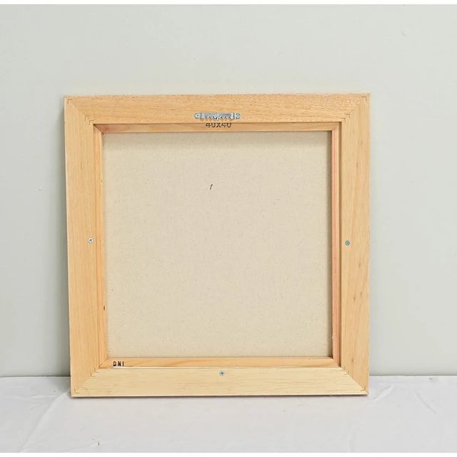 Dutch Contemporary Mixed Media Painting For Sale In Baton Rouge - Image 6 of 7