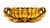 Mid 20th Century Mid Century Russel Wright for Freeman McFarlin Gilt Centerpiece Bowl / Jardiniere / Planter — Hollywood Regency / Mid-Century For Sale - Image 5 of 12