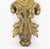Rococo Style Gilt Bronze Architectural Mounts, 2 For Sale - Image 4 of 12
