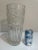 Contemporary Cut Glass Flower Vase 12" Elegant and Heavy For Sale - Image 3 of 5