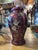 1920s Iridescent Purple Moriage Lusterware Cherry Blossom Vase For Sale In West Palm - Image 6 of 12