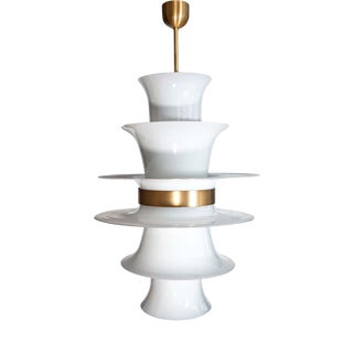 Space Age Suspension Lighting Fixture For Sale