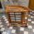 Wood Mid Century Paul Frankl Style Bent Rattan Bamboo Three Strand Pretzel Lounge Cross Hatch Pattern For Sale - Image 7 of 8
